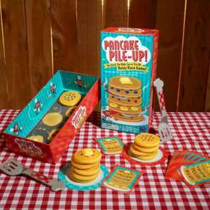 ערמת פנקייקים משחק מרוץ השליחים