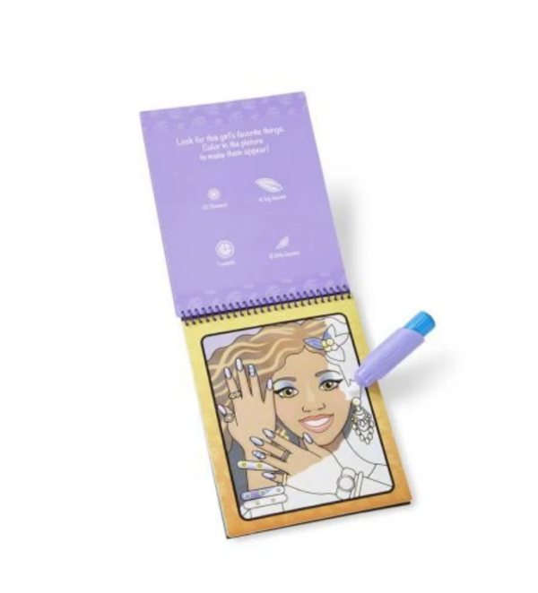 ⁦חוברת טוש המים - איפור ומניקור⁩ – תמונה ⁦3⁩