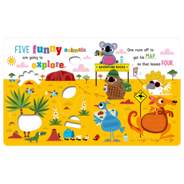 ⁦ספר מגע – חיות מצחיקות | Never Touch the Funny Animals⁩ – תמונה ⁦4⁩