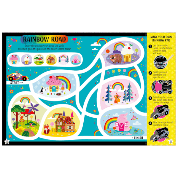 ⁦ספר גירוד קשת RAINBOW⁩ – תמונה ⁦4⁩